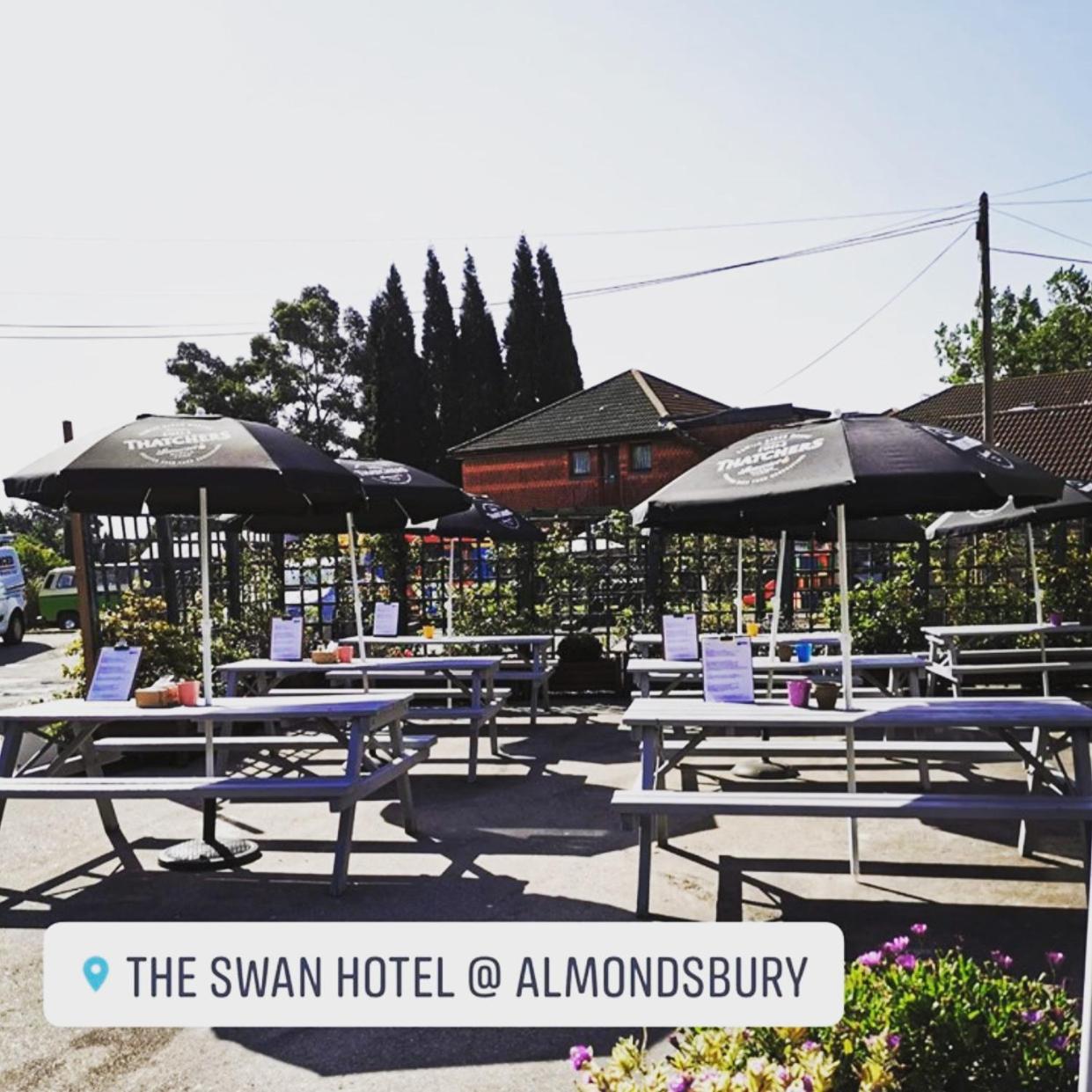 The Swan Hotel Алмондсбери Номер фото